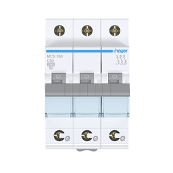 MCS350 Автоматичний вимикач QC 3P 6kA C-50A 3M