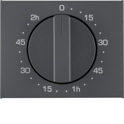 16357106 Накладка для механічних таймерів 0-120хв., антрацит, K.1