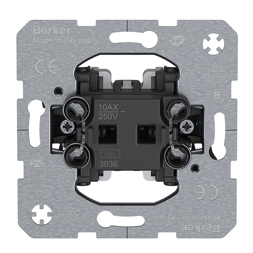 3036 Вимикач/перемикач одноклавішний 10АХ/250В