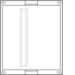 Креслення Виробу Блоки з вертикальними шинами для клемних колодок, H300 Пластик